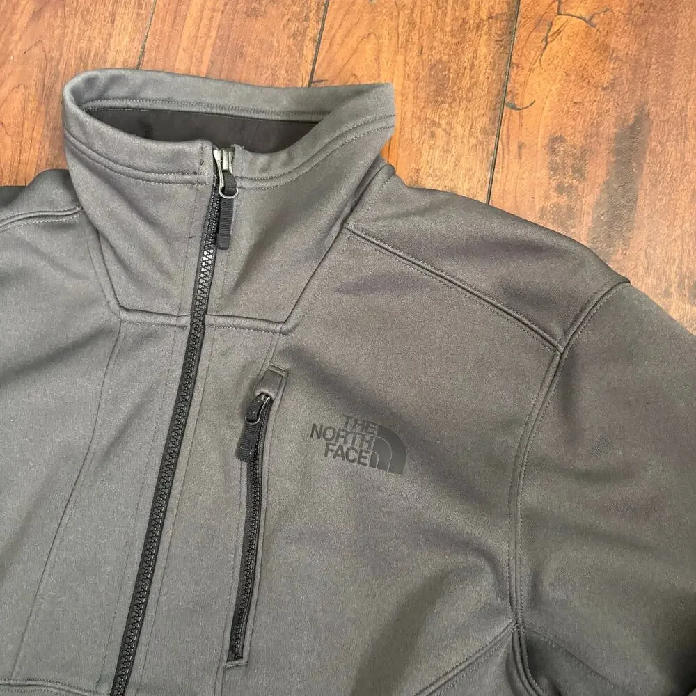 The North Face Windwall Jacket Mens L Gray Outdoors Sportswear Activewear